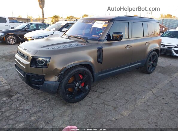SALE1EEU7L2016919 2020 LAND ROVER DEFENDER Коричневый Передняя левая четверть