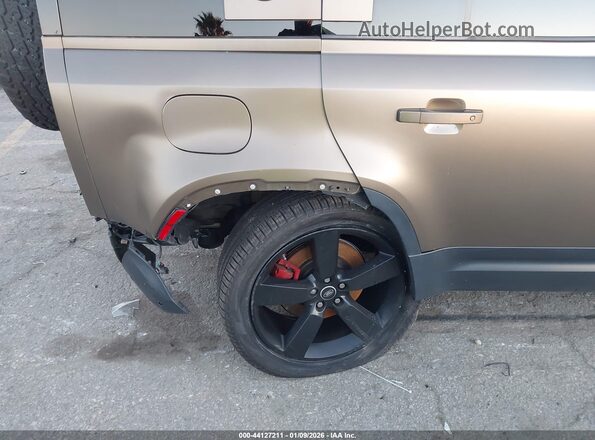 SALE1EEU7L2016919 2020 LAND ROVER DEFENDER Коричневый Вид спереди
