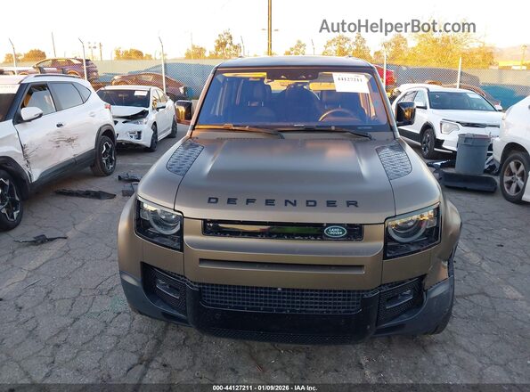 SALE1EEU7L2016919 2020 LAND ROVER DEFENDER Коричневый Вид задней части салона