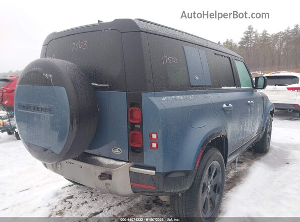 SALE27EU3P2142404 2023 LAND ROVER DEFENDER Синий Задняя правая четверть