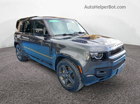 SALE27EU7R2252066 2024 LAND ROVER DEFENDER Серый Передняя левая четверть