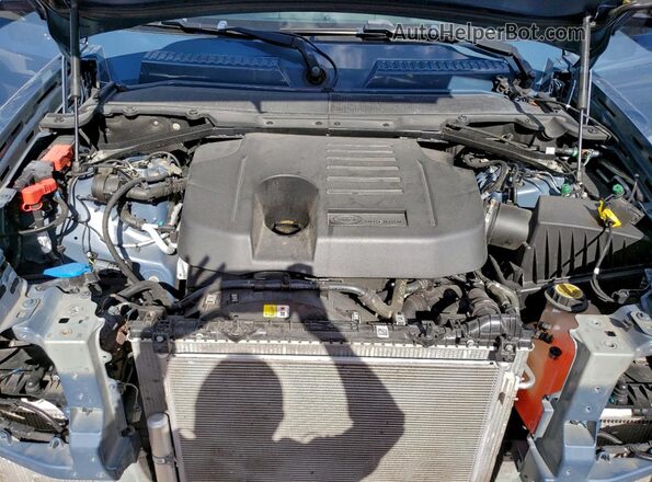 SALE2ERUXM2035408 2021 LAND ROVER DEFENDER Бирюзовый Вид подкапотного пространства