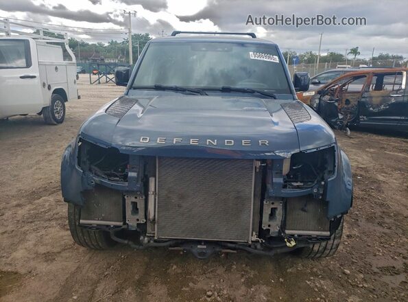 SALE2ERUXM2035408 2021 LAND ROVER DEFENDER Бирюзовый Вид спереди