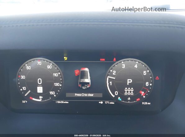 SALE2FEU9P2241383 2023 LAND ROVER DEFENDER Black Widok tylnych siedzeń