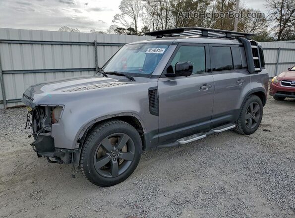 SALE9EEU4L2017759 2020 LAND ROVER DEFENDER Серый Передняя левая четверть