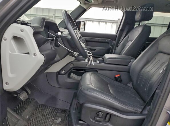 SALE9EEU4L2017759 2020 LAND ROVER DEFENDER Серый Вид салона спереди
