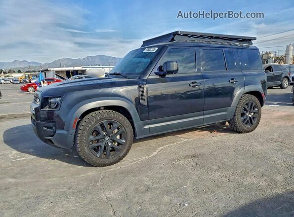 SALE9EEU9L2010046 2020 LAND ROVER DEFENDER Черный Передняя левая четверть