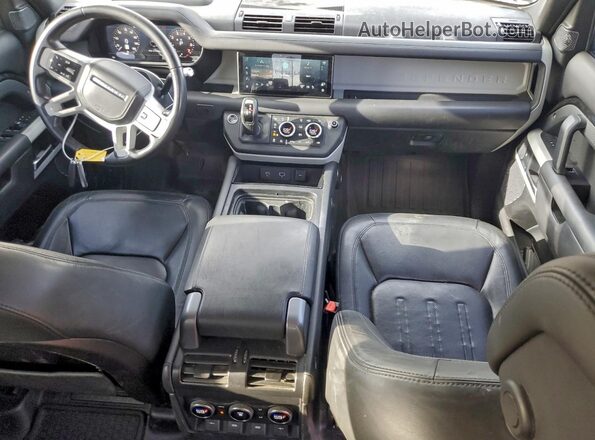 SALE9EEU9L2010046 2020 LAND ROVER DEFENDER Черный Вид панели приборов
