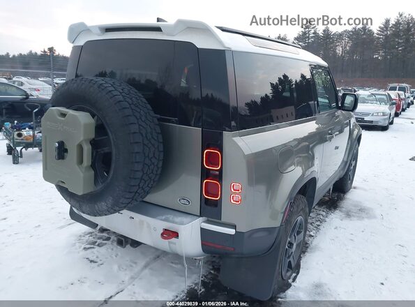 SALEJ6EX2P2171786 2023 LAND ROVER DEFENDER Зеленый Задняя правая четверть