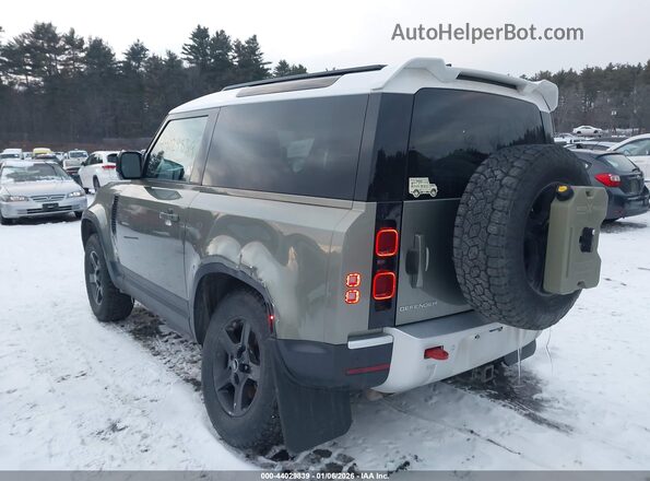 SALEJ6EX2P2171786 2023 LAND ROVER DEFENDER Зеленый Вид спереди