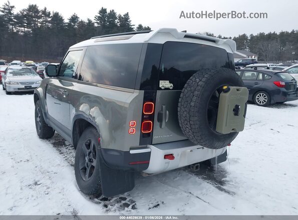SALEJ6EX2P2171786 2023 LAND ROVER DEFENDER Зеленый Задняя левая четверть