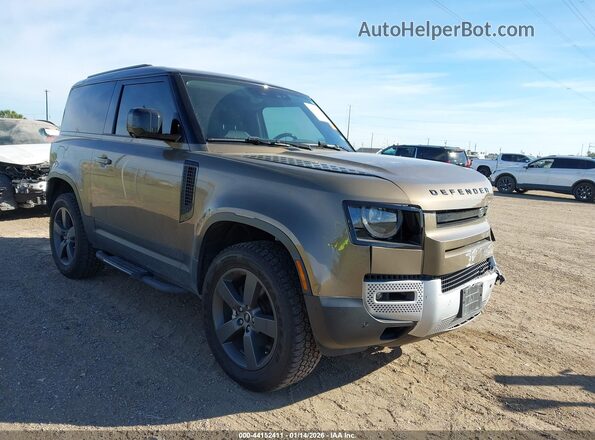 SALEJ6EX3S2385047 2025 LAND ROVER DEFENDER Brown Przód prawy