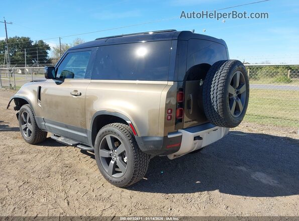 SALEJ6EX3S2385047 2025 LAND ROVER DEFENDER Brown Tył lewy