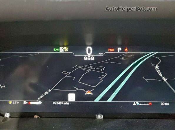 SALEJ7EX2R2340200 2024 LAND ROVER DEFENDER Черный Вид щитка приборов