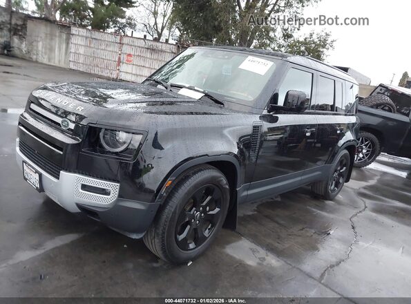 SALEJ7EX8R2345255 2024 LAND ROVER DEFENDER Черный Передняя левая четверть