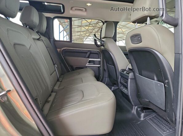 SALEJ7RX1N2077086 2022 LAND ROVER DEFENDER Зеленый Вид задней части салона