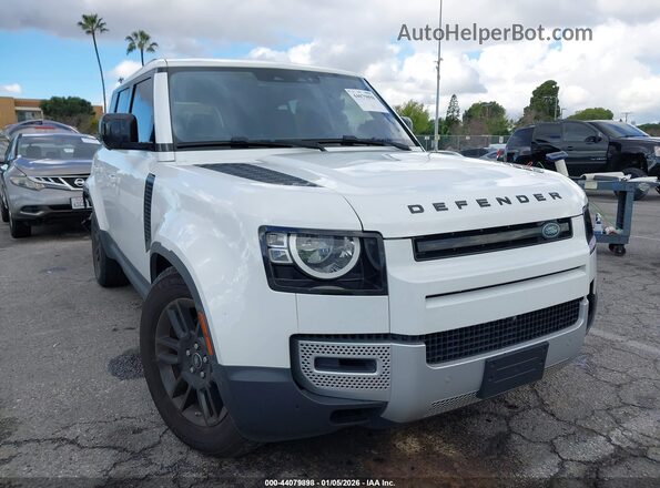 SALEJ7RX4M2034618 2021 LAND ROVER DEFENDER Белый Передняя правая четверть