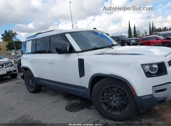 SALEJ7RX4M2034618 2021 LAND ROVER DEFENDER Белый Вид задней части салона