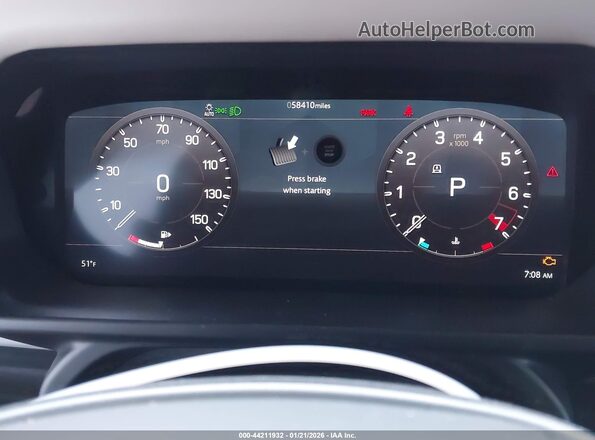 SALEJEEX7L2018034 2020 LAND ROVER DEFENDER Серый Вид задних сидений