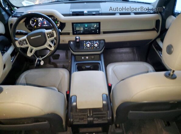 SALEP7EU1P2111511 2023 LAND ROVER DEFENDER Black წინა პანელის ხედი