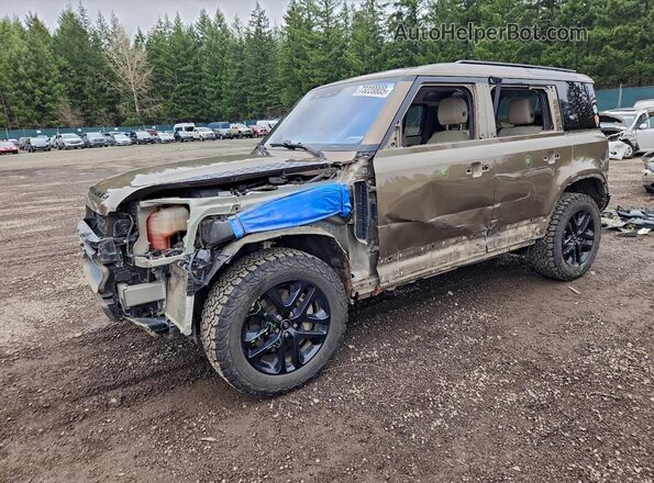 SALEP7EU7L2017031 2020 LAND ROVER DEFENDER Brown Przód lewy