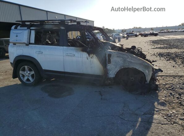 SALEP7RU9N2097753 2022 LAND ROVER DEFENDER Белый Передняя правая четверть
