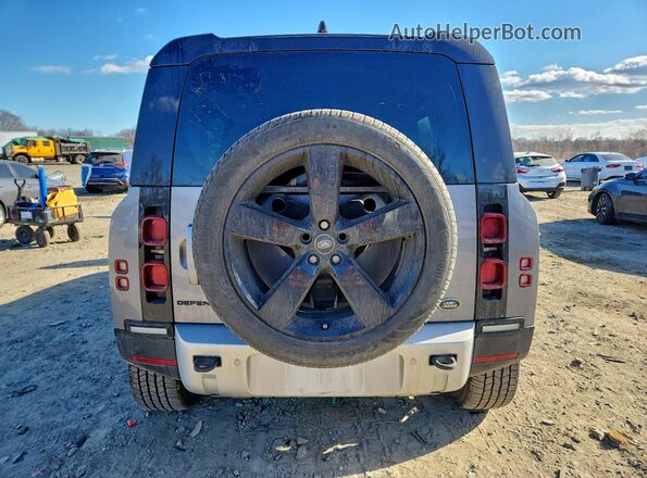 SALEPERU7M2037781 2021 LAND ROVER DEFENDER Серый Вид сзади