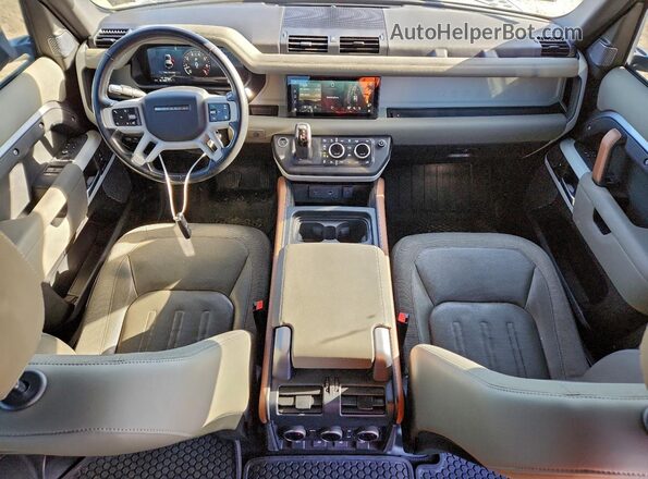 SALEPERU7M2037781 2021 LAND ROVER DEFENDER Серый Вид панели приборов