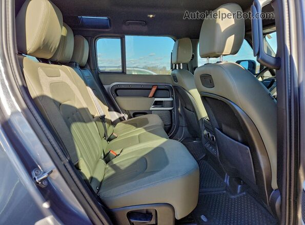 SALEPERU7M2037781 2021 LAND ROVER DEFENDER Серый Вид задней части салона