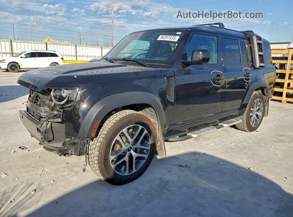 SALEPFEU0P2195542 2023 LAND ROVER DEFENDER Черный Передняя левая четверть