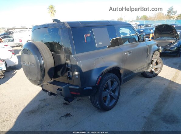 SALEW6EE4R2326924 2024 LAND ROVER DEFENDER Черный Задняя правая четверть