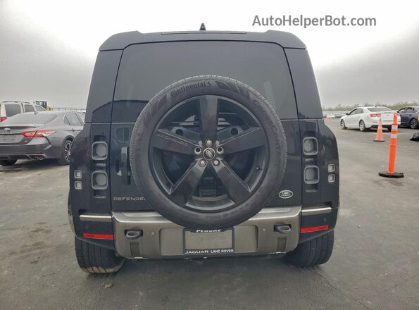 SALEX7RU6N2065813 2022 LAND ROVER DEFENDER Black Widok z tyłu