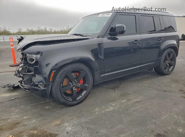 SALEX7RU6N2065813 2022 LAND ROVER DEFENDER Black Przód lewy