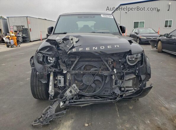 SALEX7RU6N2065813 2022 LAND ROVER DEFENDER Black Widok z przodu
