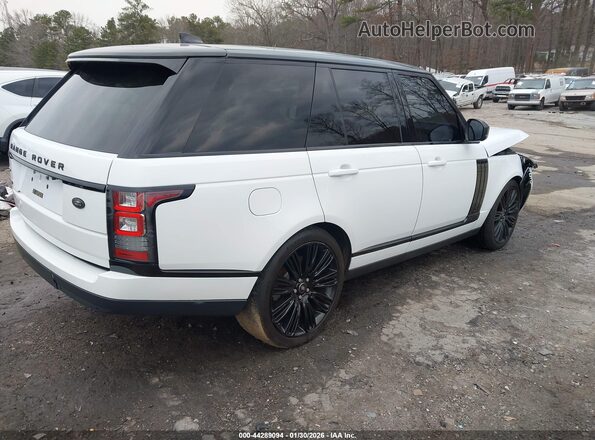 SALGR2FK7HA358686 2017 LAND ROVER RANGE ROVER White Tył prawy