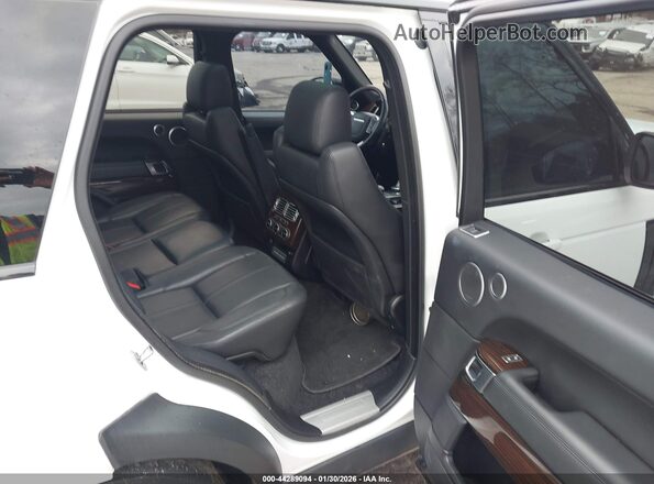 SALGR2FK7HA358686 2017 LAND ROVER RANGE ROVER White Widok naklejki z numerem VIN