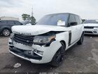 2017 Land Rover Range Rover 3.0l V6 Turbocharged Diesel Td6 White vin: SALGR2FK7HA358686