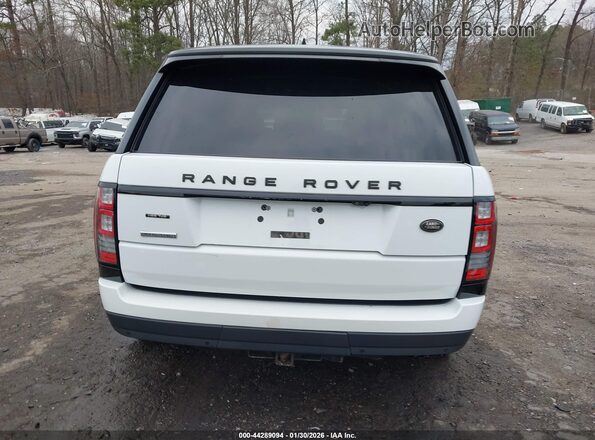 SALGR2FK7HA358686 2017 LAND ROVER RANGE ROVER White 