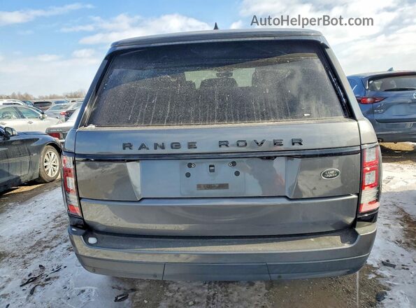 SALGR2FK8HA337278 2017 LAND ROVER RANGE Черный Вид сзади