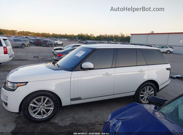 SALGR2FV7HA362358 2017 LAND ROVER RANGE ROVER Белый Панорамный вид салона 360°