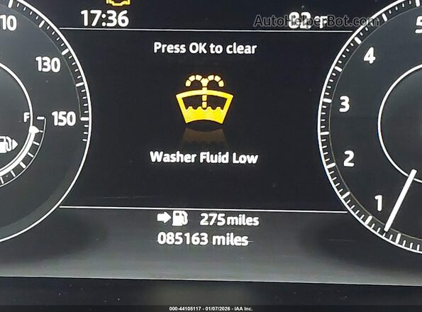 SALGR2FV7HA362358 2017 LAND ROVER RANGE ROVER Белый 