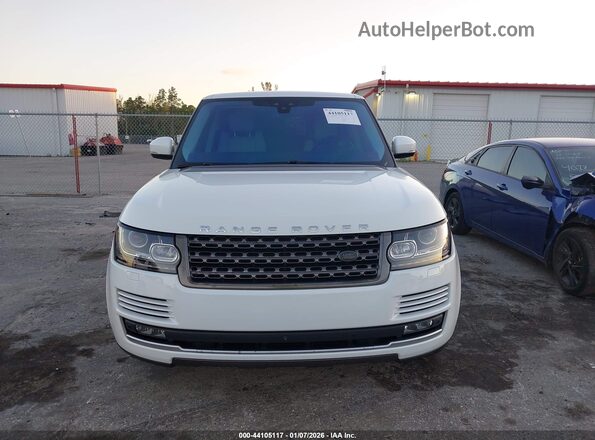 SALGR2FV7HA362358 2017 LAND ROVER RANGE ROVER Белый Вид щитка приборов