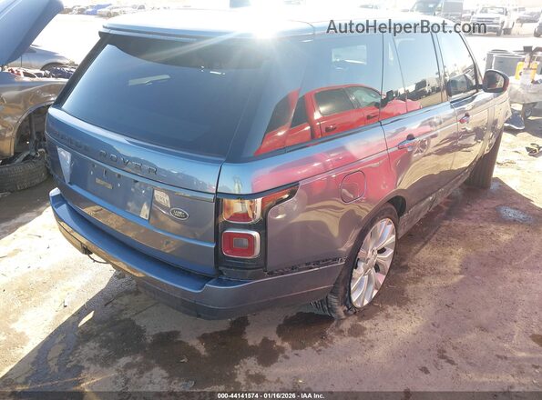 SALGR2RK3KA531087 2019 LAND ROVER RANGE ROVER Gray Tył prawy