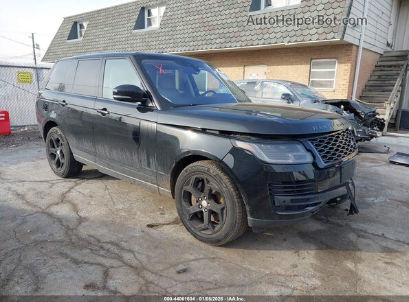 SALGR2RV3JA396072 2018 LAND ROVER RANGE ROVER Черный Передняя правая четверть
