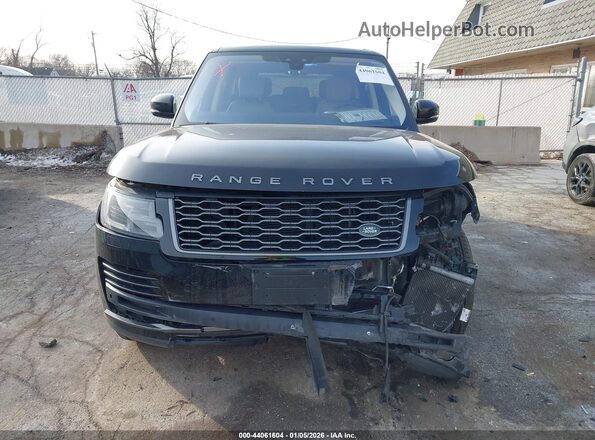 SALGR2RV3JA396072 2018 LAND ROVER RANGE ROVER Черный Вид задней части салона