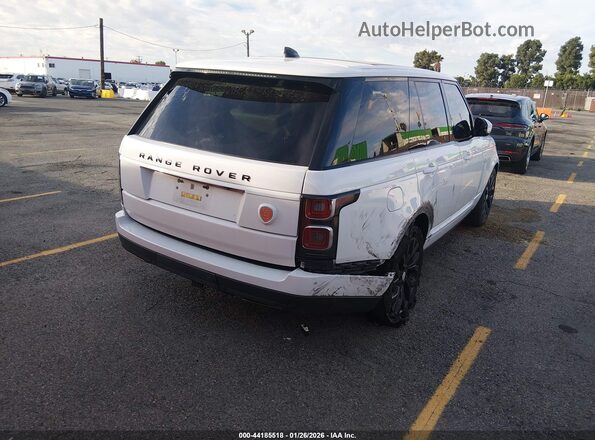 SALGR2SU1NA463601 2022 LAND ROVER RANGE ROVER Белый Задняя правая четверть