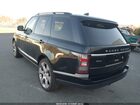 2017 Land Rover Range Rover 5.0l V8 Supercharged Черный vin: SALGS2FE1HA368029