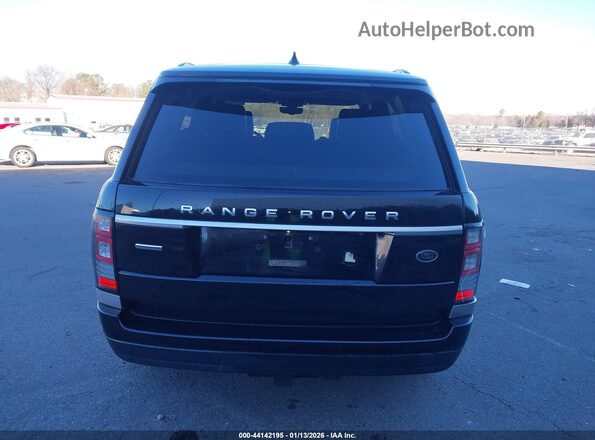 SALGS2FE1HA368029 2017 LAND ROVER RANGE ROVER Черный 