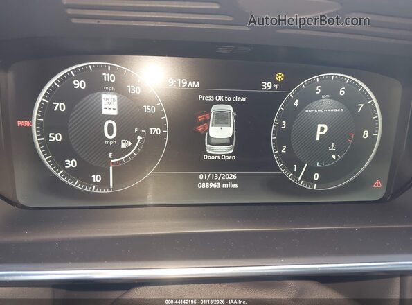SALGS2FE1HA368029 2017 LAND ROVER RANGE ROVER Черный Вид задних сидений