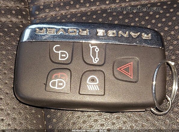 SALGS2FE1HA368029 2017 LAND ROVER RANGE ROVER Черный Вид панели приборов